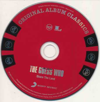 5CD/Set di cofanetti The Guess Who: Original Album Classics