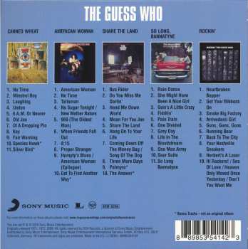 5CD/Set di cofanetti The Guess Who: Original Album Classics