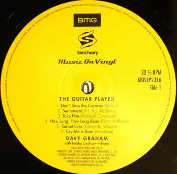 LP Davy Graham: The Guitar Player