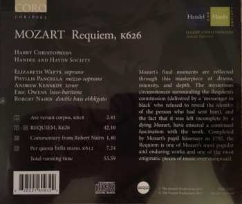 CD Wolfgang Amadeus Mozart: Mozart: Requiem, K626