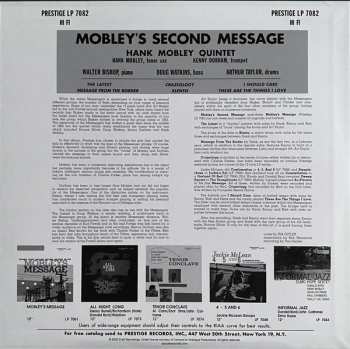 LP The Hank Mobley Quintet: Mobley's 2nd Message LTD