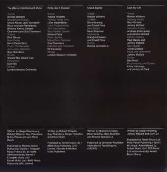 CD Robbie Williams: The Heavy Entertainment Show