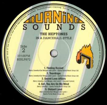 LP The Heptones: In A Dancehall Style
