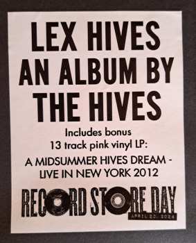 2LP The Hives: Lex Hives CLR