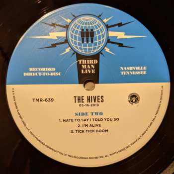 LP The Hives: Live At Third Man Records