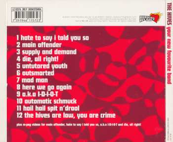 CD The Hives: Your New Favourite Band