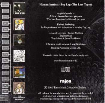 CD The Human Instinct: Peg Leg (The Lost Tapes)