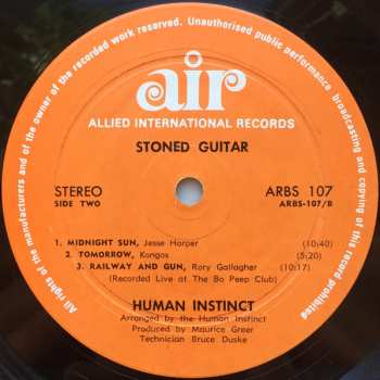 LP The Human Instinct: Stoned Guitar