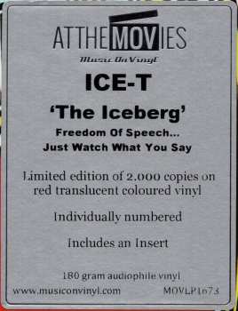 LP Ice-T: The Iceberg (Freedom Of Speech... Just Watch What You Say) LTD | NUM | CLR