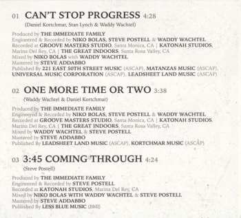 CD The Immediate Family: Can't Stop Progress