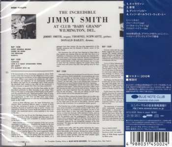 CD Jimmy Smith: At Club "Baby Grand" Wilmington, Delaware, Volume 2 LTD