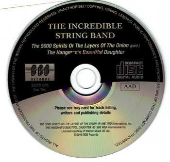 2CD The Incredible String Band: Incredible String Band/The 5000 Spirits Or The Layers Of The Onion/The Hangmans Beautiful Daughter