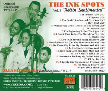 CD The Ink Spots: Gettin' Sentimental - Vol 2 1939-1945