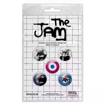 Merce The Jam: The Jam Button Badge Pack: All Mod Cons