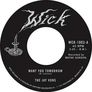 SP The Jay Vons: 7-want You Tomorrow