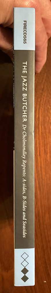 4CD/Set di cofanetti The Jazz Butcher: Dr Cholmondley Repents: A-Sides, B-Sides and Seasides
