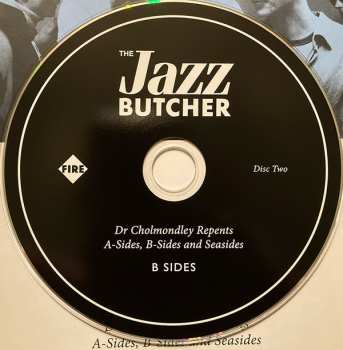 4CD/Set di cofanetti The Jazz Butcher: Dr Cholmondley Repents: A-Sides, B-Sides and Seasides