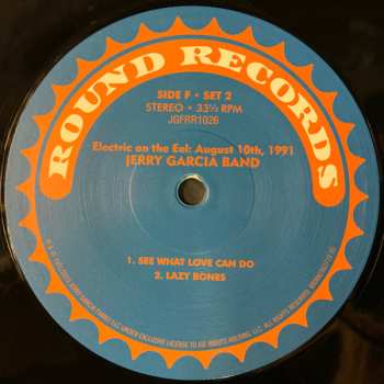 4LP/Set di cofanetti The Jerry Garcia Band: Electric On The Eel: August 10th, 1991