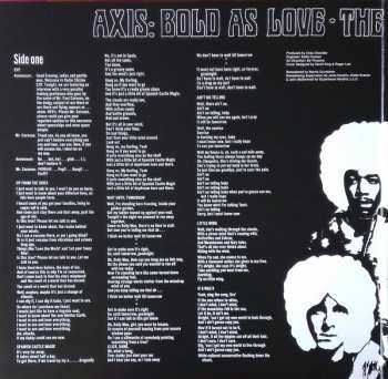 LP The Jimi Hendrix Experience: Axis: Bold As Love