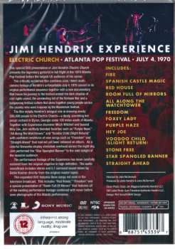 DVD The Jimi Hendrix Experience: Electric Church (Atlanta Pop Festival July 4, 1970)
