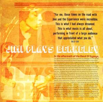 2LP The Jimi Hendrix Experience: Live At Berkeley