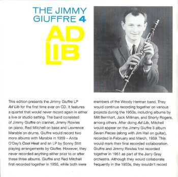 CD The Jimmy Giuffre 4: Ad Lib