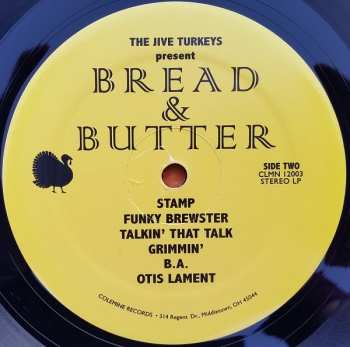 LP The Jive Turkeys: Bread & Butter CLR