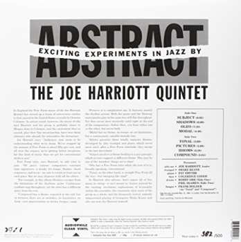 LP Joe Harriott Quintet: Abstract CLR | LTD | NUM