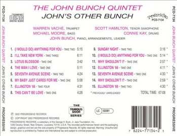 CD The John Bunch Quintet: John's Other Bunch