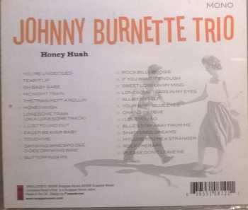 CD The Johnny Burnette Trio: Honey Hush
