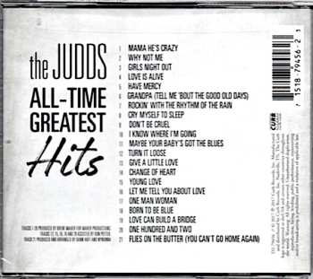 CD The Judds: All-Time Greatest Hits