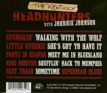 CD The Kentucky Headhunters: Meet Me In Bluesland