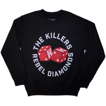 Merch The Killers: Felpa Tour '24 Rebel Diamonds Dice