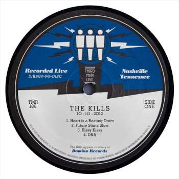LP The Kills: Live At Third Man Records