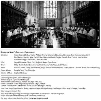 CD The King's College Choir Of Cambridge: Favourite Carols From Kings
