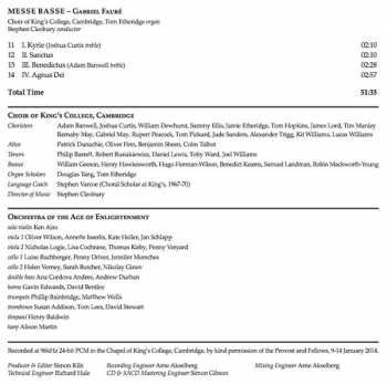 SACD The King's College Choir Of Cambridge: Requiem