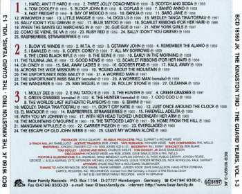 10CD/Set di cofanetti Kingston Trio: The Guard Years