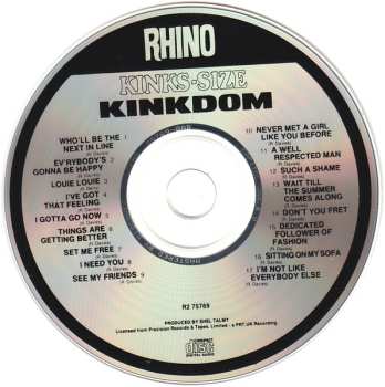 CD The Kinks: Kinks-Size Kinkdom