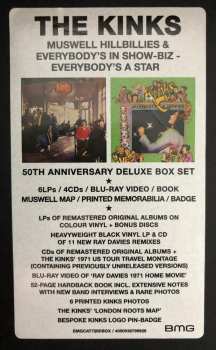 6LP/4CD/Set di cofanetti/Blu-ray The Kinks: Muswell Hillbillies & Everybody's In Showbiz - Everybody's A Star DLX | CLR