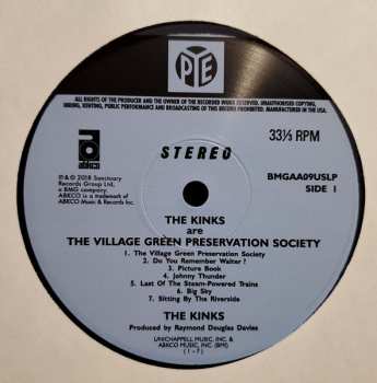 LP The Kinks: The Kinks Are The Village Green Preservation Society