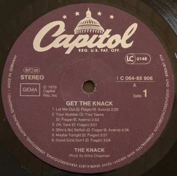LP The Knack: Get The Knack