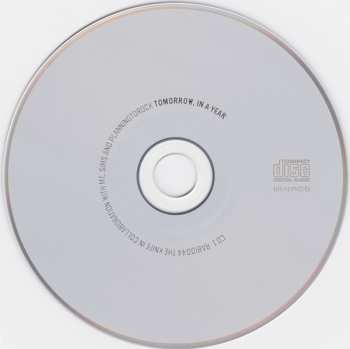 2CD Planningtorock: Tomorrow, In A Year DIGI