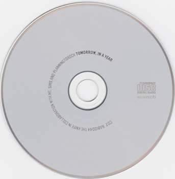 2CD Planningtorock: Tomorrow, In A Year DIGI