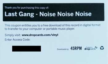 LP The Last Gang: Noise Noise Noise