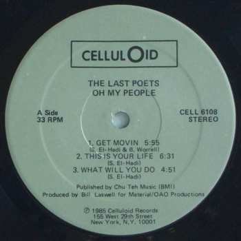 LP The Last Poets: Oh My People