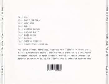 CD The Legends: Facts And Figures