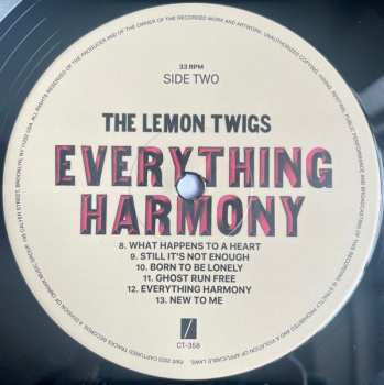 LP The Lemon Twigs: Everything Harmony