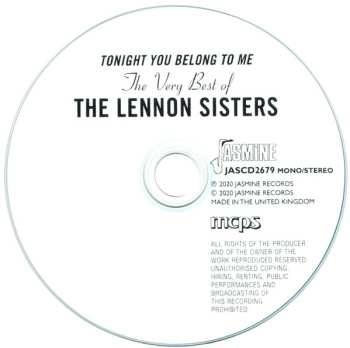 CD The Lennon Sisters: Tonight You Belong To Me: The Very Best Of The Lennon Sisters 1956-1962