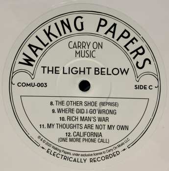 2LP Walking Papers: The Light Below CLR