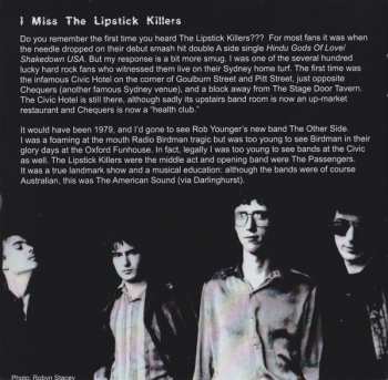 2CD The Lipstick Killers: Strange Flash - Studio & Live '78-81 + Psycho Surgeons '76-78 LTD